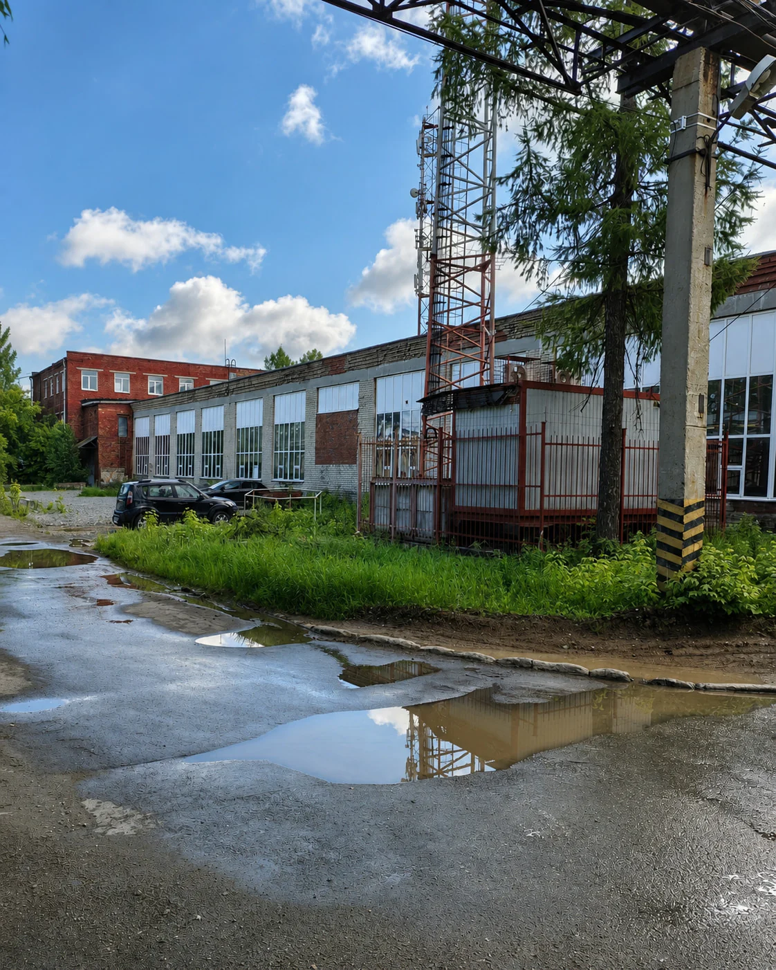 Территория промышленной площадки